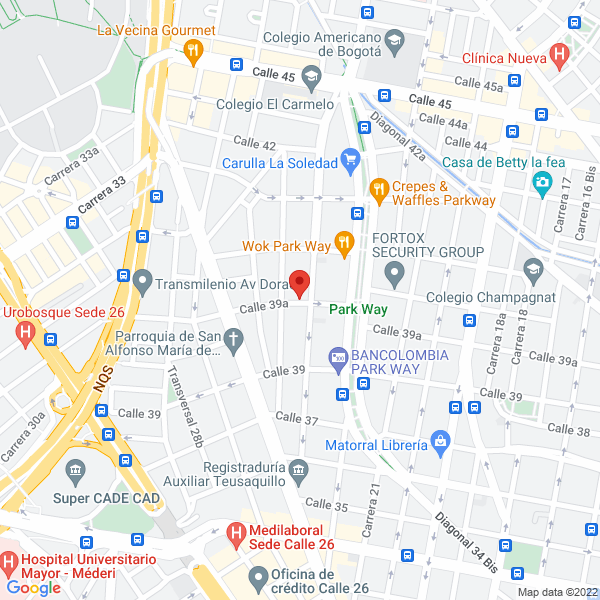Mapa de Data Impresos Y Cía. Ltda.