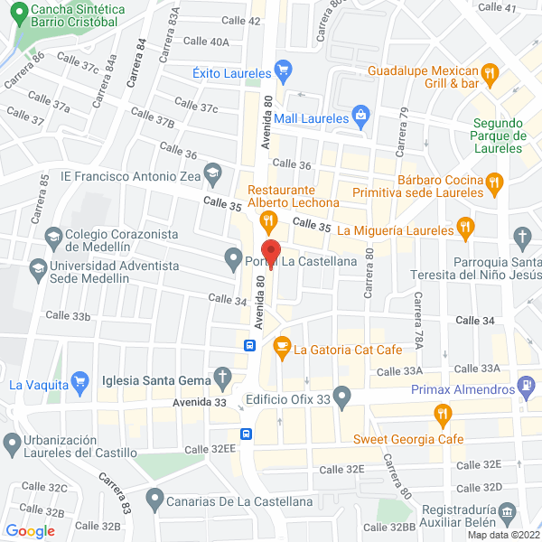Mapa de Datanet S.A.S