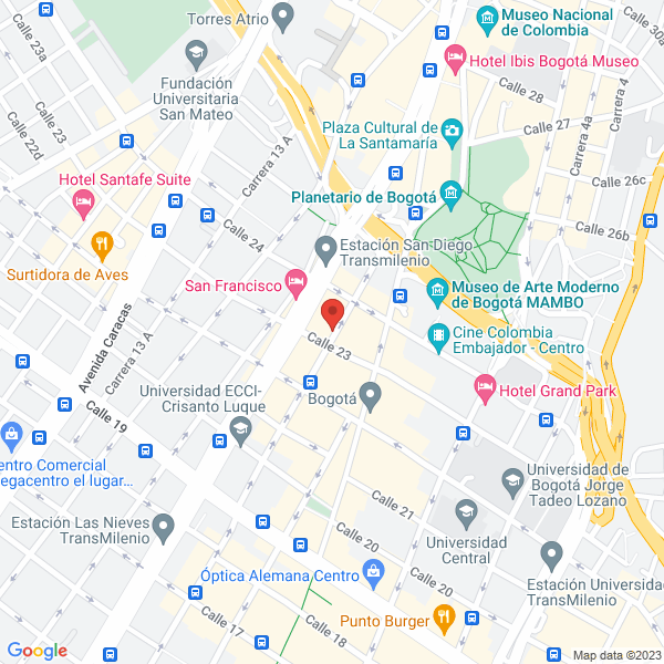 Mapa de Consultorio Odontologico Vanegas González Carlos Gilberto