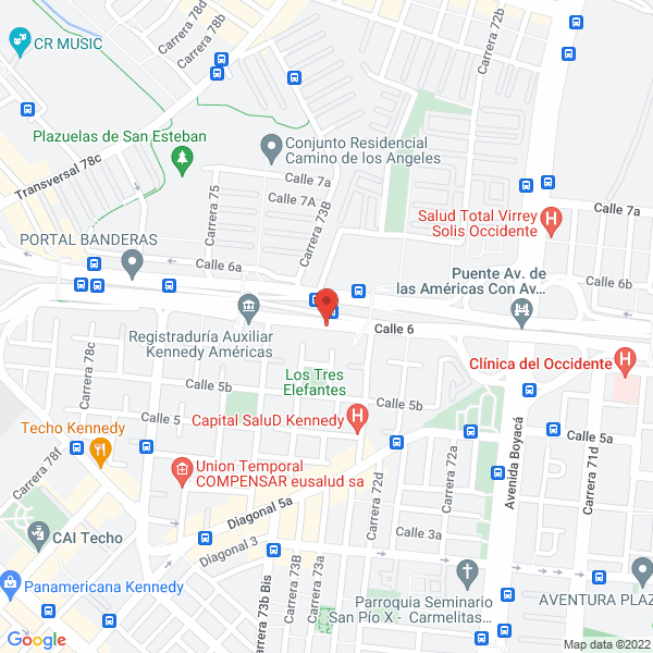 Mapa de Consultorio Veterinanrio Dany Salúd