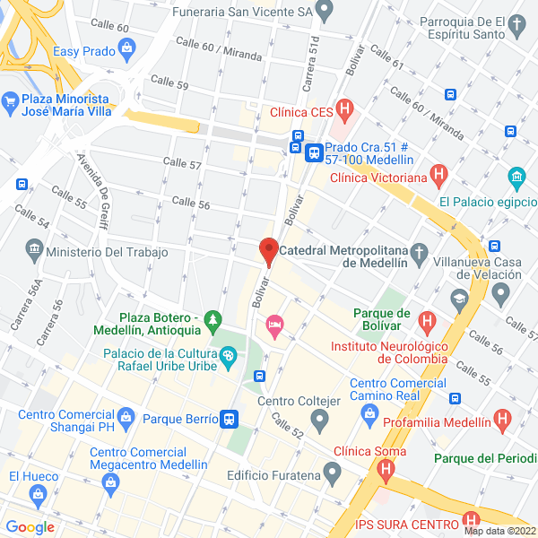 Mapa de Drogueria Villa Paula.