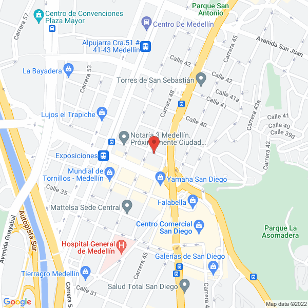 Mapa de Duvautos Servicio Automotriz