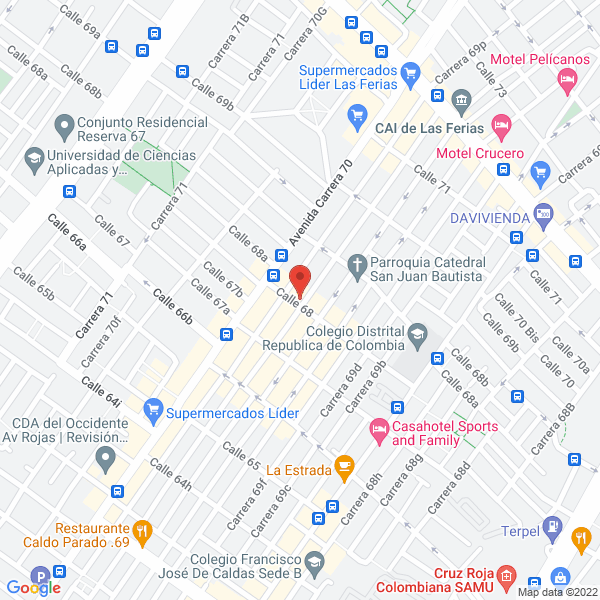 Mapa de E Grafikas Ltda.