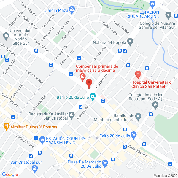 Mapa de Drogas La Cumunidad