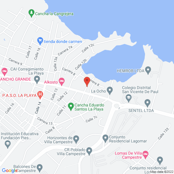 Map of Drogas Alba