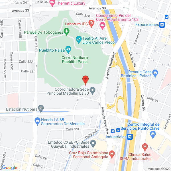 Mapa de Droguería Kenny Z