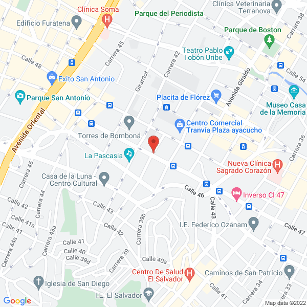 Mapa de Distribuciones J.E. Tienda Atienda S.A.S.