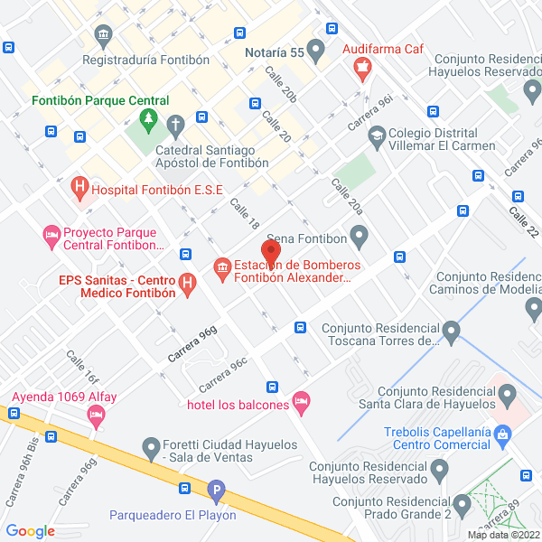 Mapa de Distribuciones Jc Colombia S.A.S.