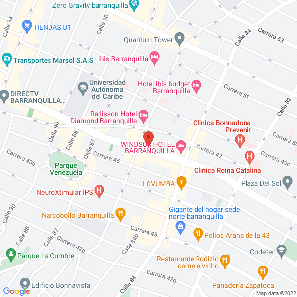 Map of Distribuciones R.P. Cell Ltda.