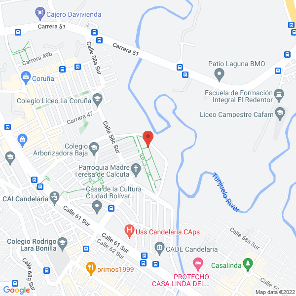 Mapa de Distribuciones Valerie S.A.S.