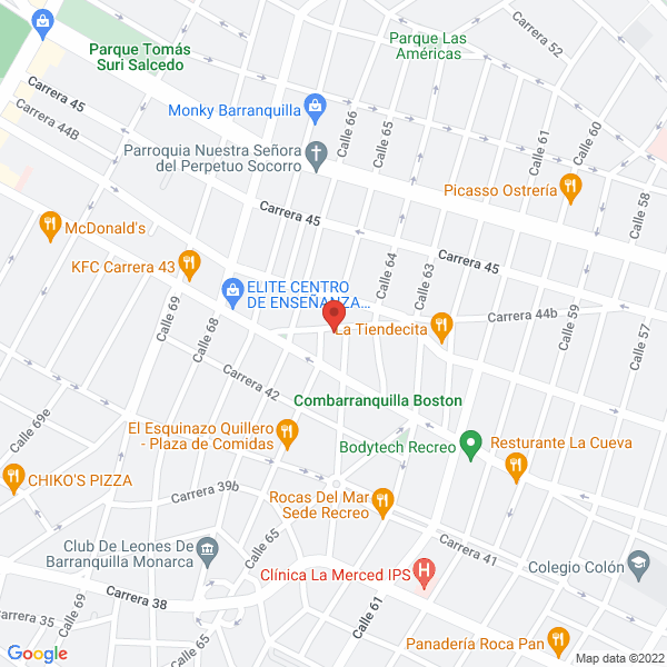 Map of Decorados Céramicos En Gres Y Vitrificados