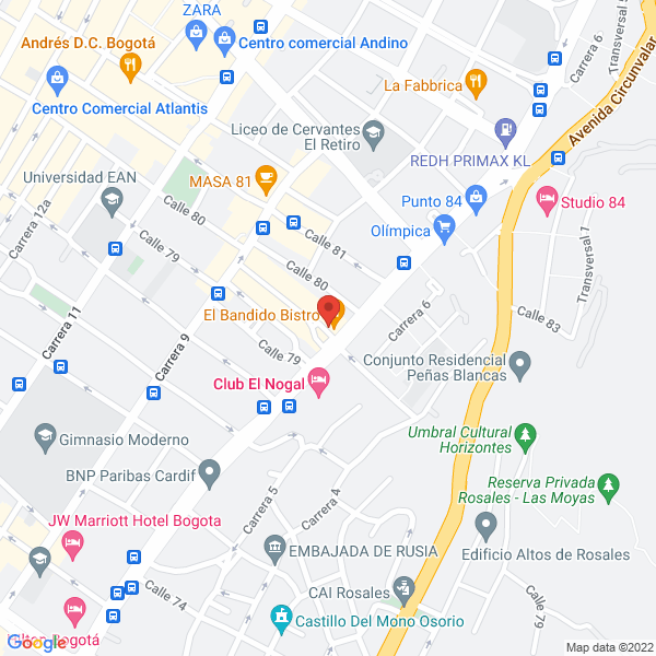 Mapa de Decoramar Sas
