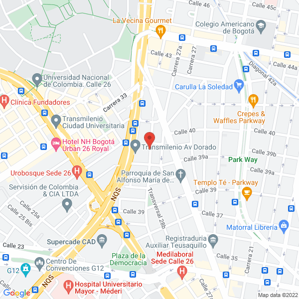 Mapa de Decrim Equipos Y Servicios S.A.S.