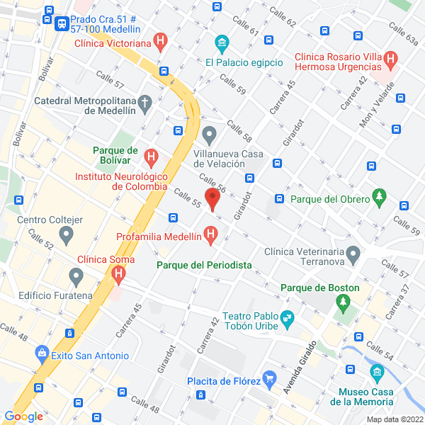 Mapa de Demetal S.A.