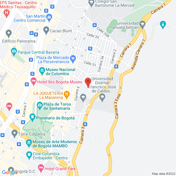 Mapa de Demetrio Vallejo El Cuentero Mayor