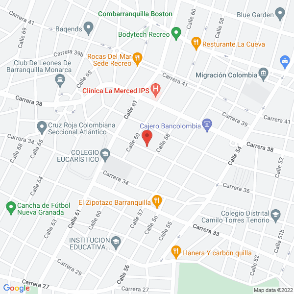 Map of Denti Ya