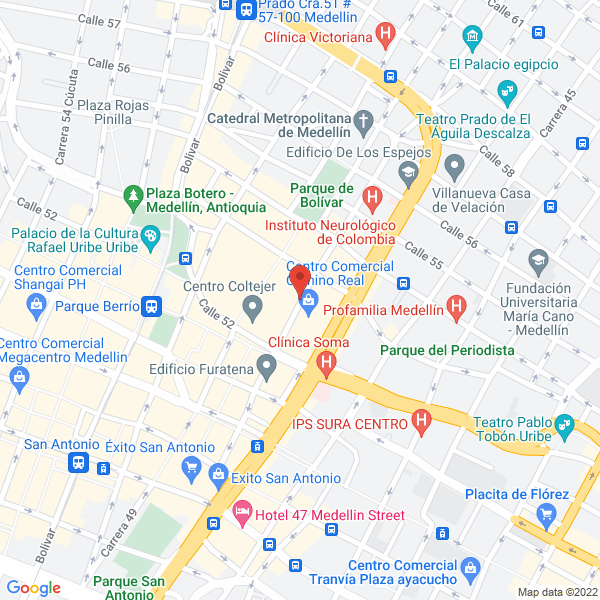 Mapa de Dentiplan De Colombia Ltda