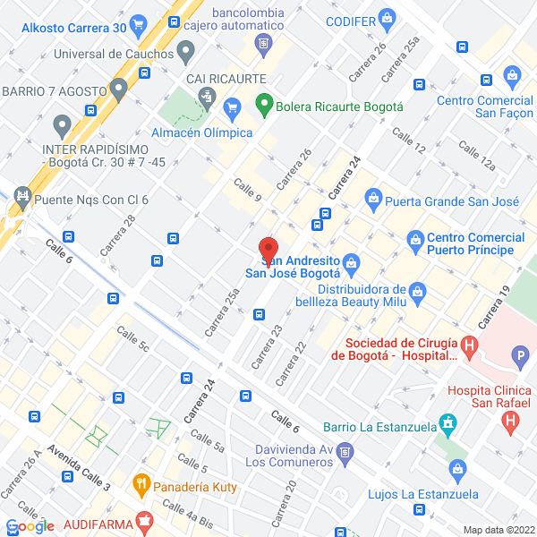 Mapa de Depósito Garpolo