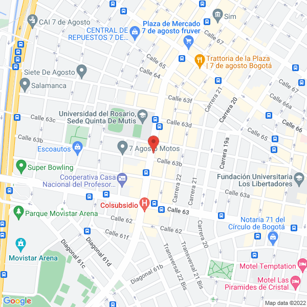 Mapa de Deportes Magín Ltda.