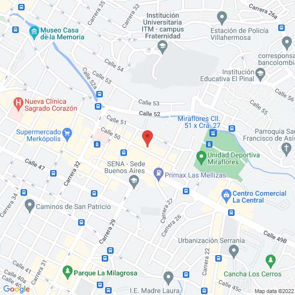 Mapa de Deposito Casa Amarilla