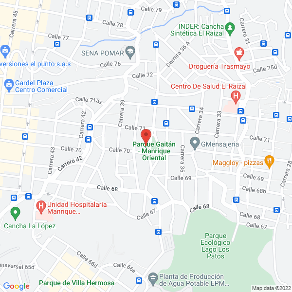 Mapa de Depósito Y Ferretería Rivera