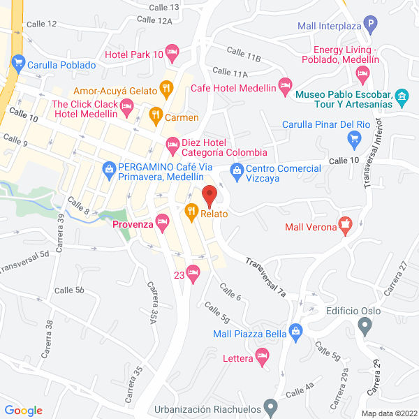 Mapa de El Atico De Niteroi