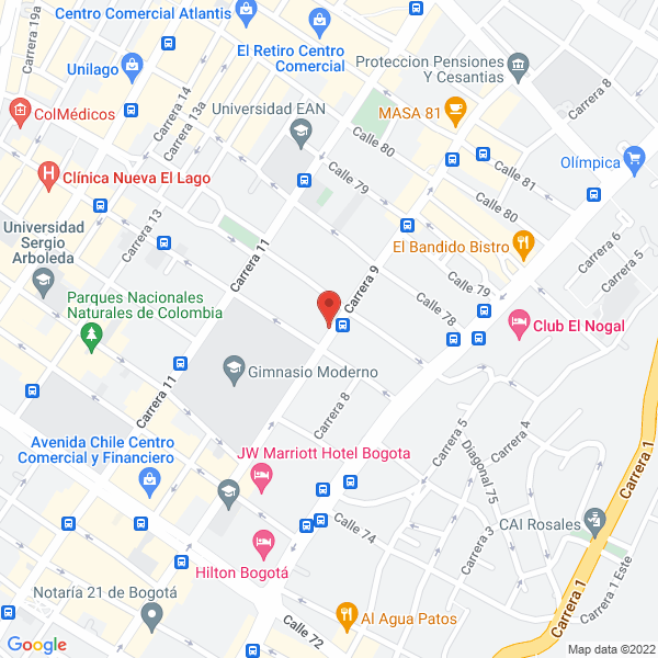 Mapa de El Caminante Air S.A.