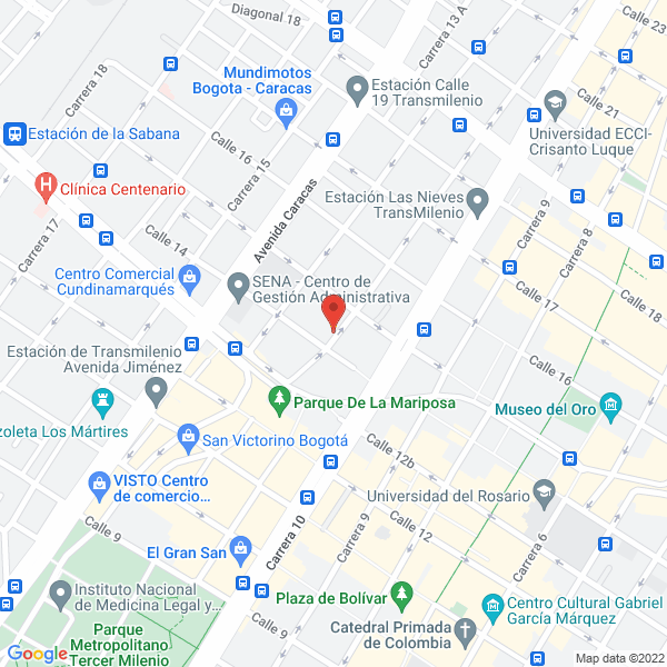 Mapa de El Centro Eléctrico Y Ferretería Ltda.