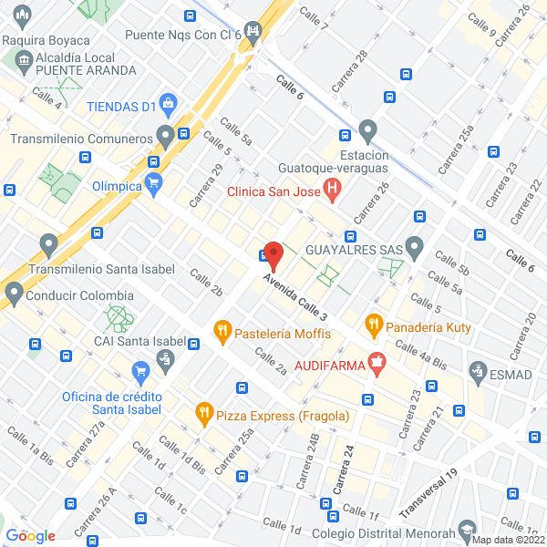 Mapa de El Club De Las Mascotas