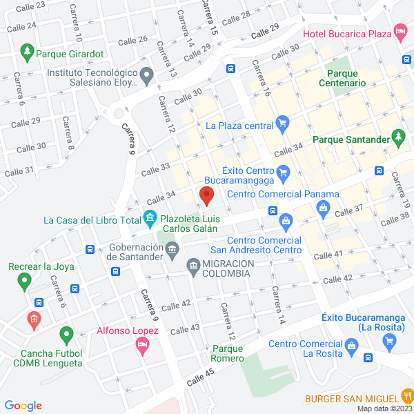 Map of Diana Margarita Florez