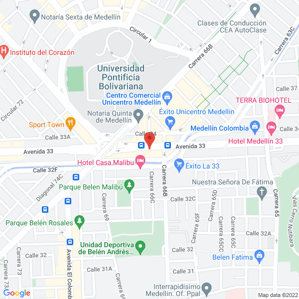 Mapa de Diatel Ltda