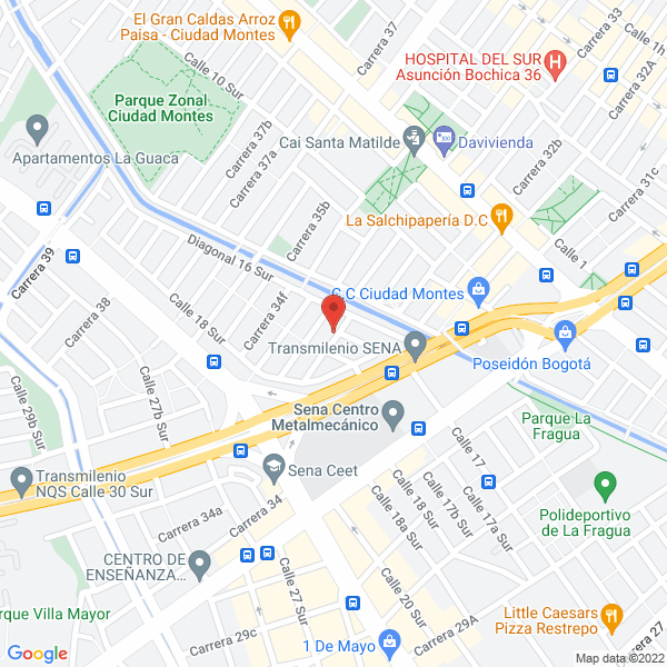 Mapa de Dicmar Ingeniería E.U.