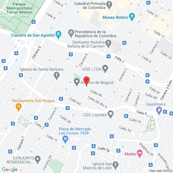 Mapa de Dicovet S.A.S