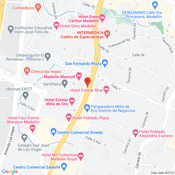 Mapa de Diez Valencia Andrea