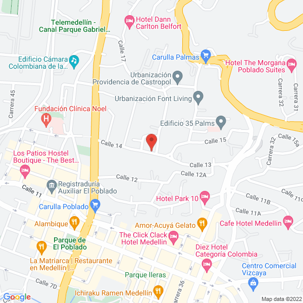 Mapa de Diva Spa
