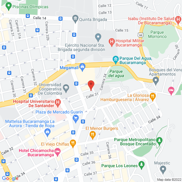 Map of El Mesón Ucc