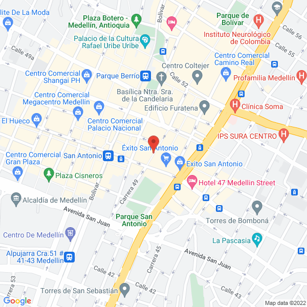 Mapa de El Molino