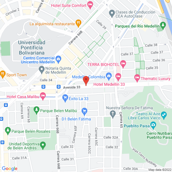 Mapa de Distrispeed