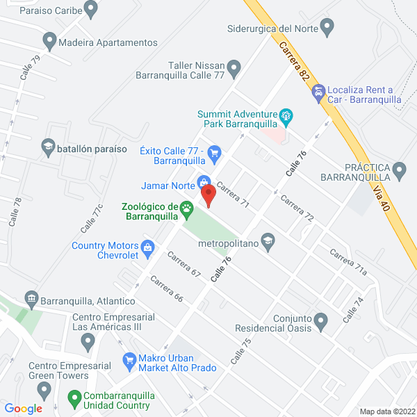 Map of Distritec S.A.S.