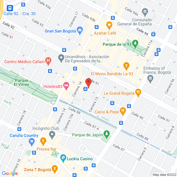 Mapa de Diversa Inmobiliaria S.A.S.