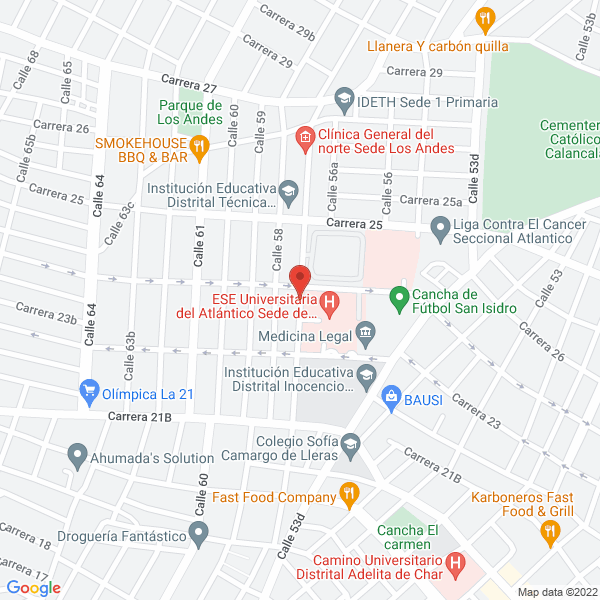 Map of Drogas Adriana