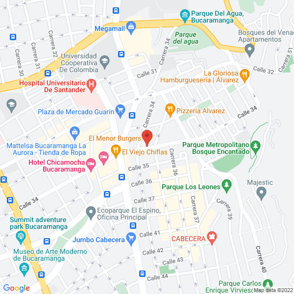 Map of Drogas Central Descuentos