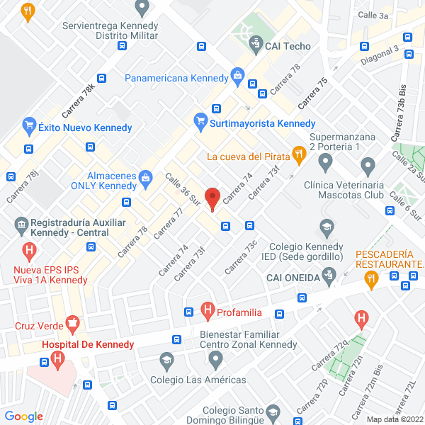 Mapa de Drogas Max Baratas Kennedy
