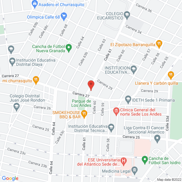 Map of Drogas Quintana La 61