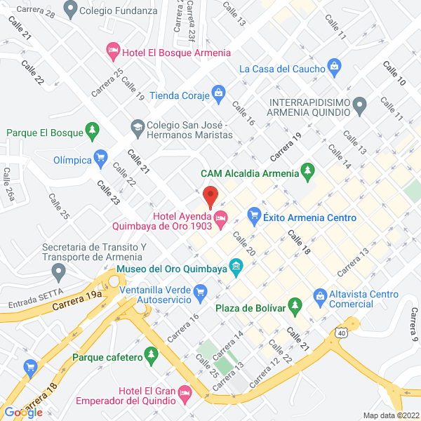 Map of Equiferseg S.A.S