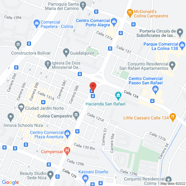 Mapa de Centro De Estética Esperanza Mancipe