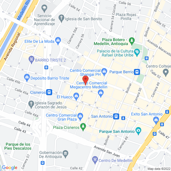 Mapa de El Punto De La Ropa