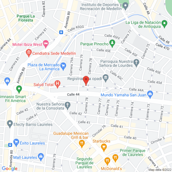 Mapa de El Punto Ejecutivo