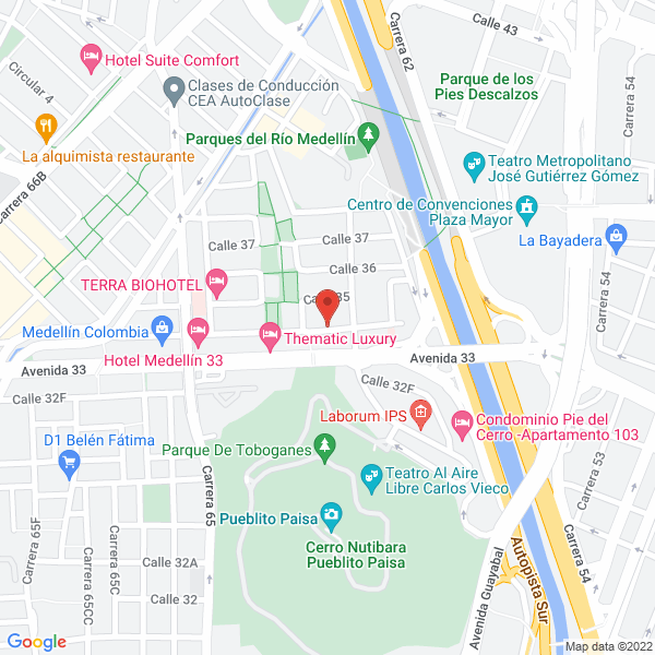 Mapa de El Rancho E'La Chacha