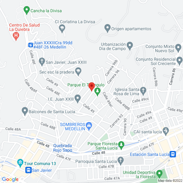 Mapa de El Reposo
